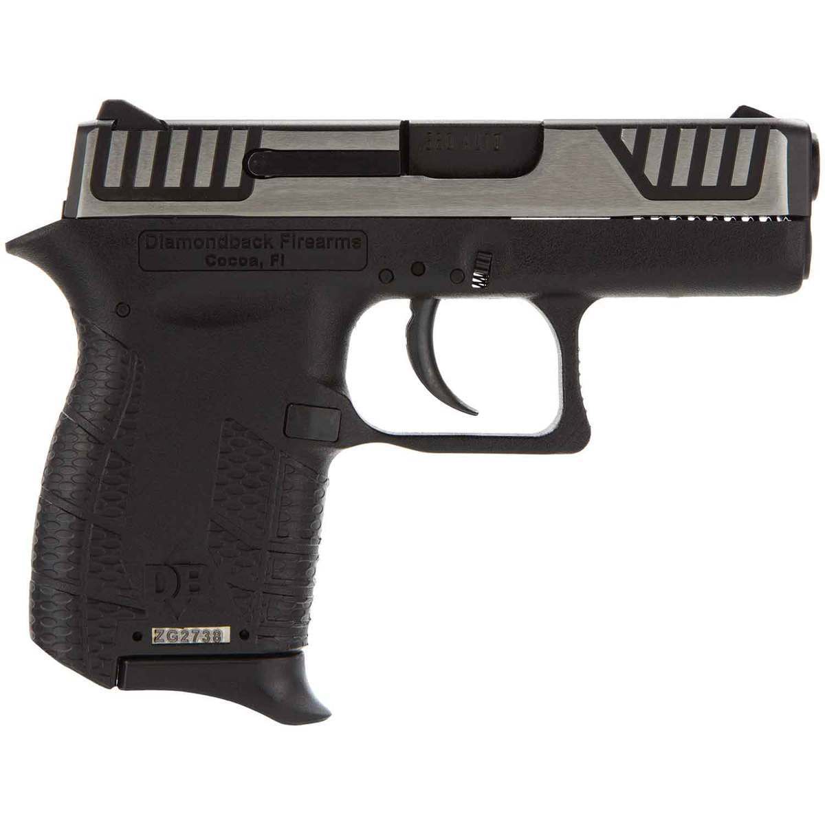 Diamondback DB380 380 Auto (ACP) 2.8in Black & Brushed Stainless Pistol – 6+1 Rounds