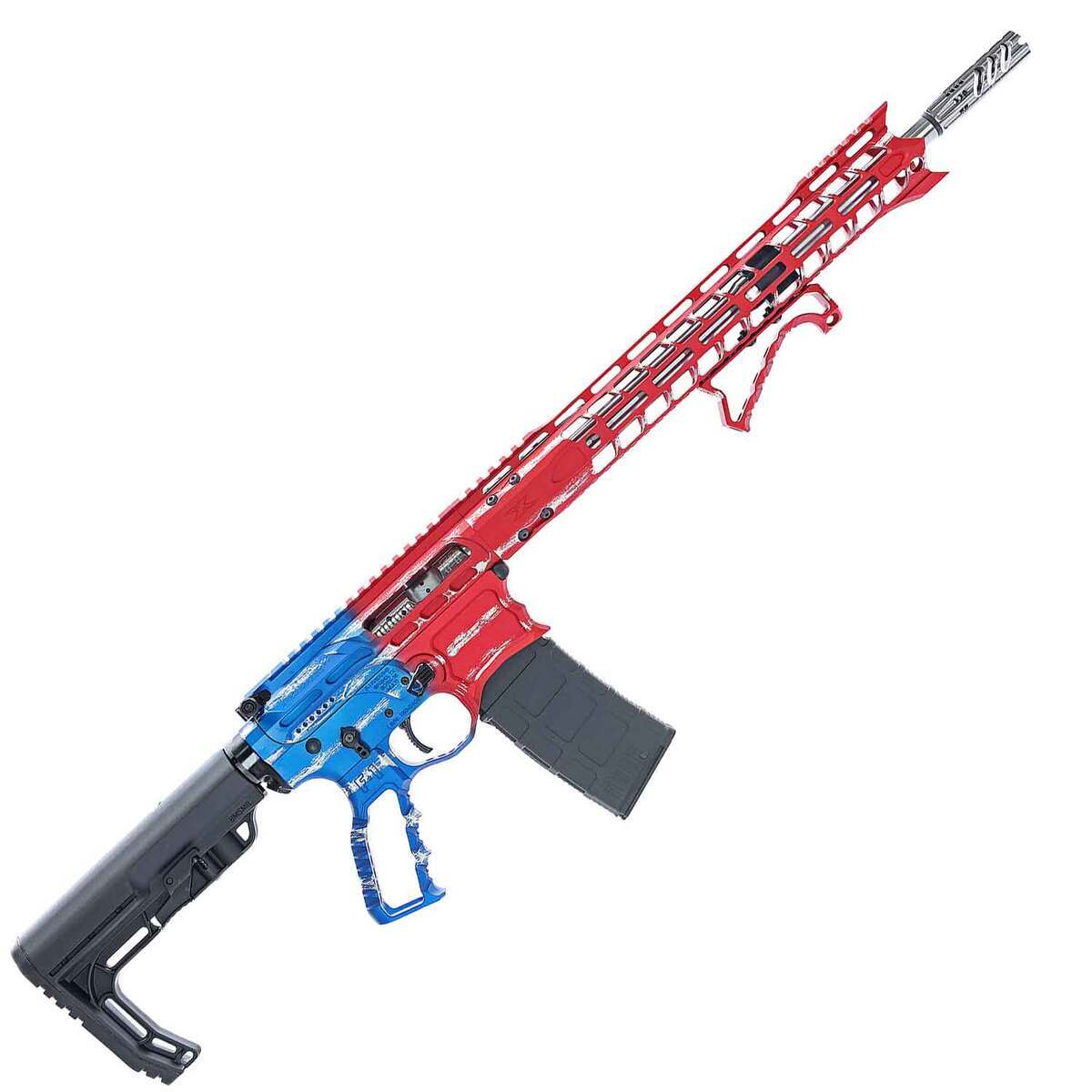 F1 Firearms BDRX-15 5.56mm NATO 16in Matte Rocket Pop Semi Automatic Modern Sporting Rifle – 30+1 Rounds