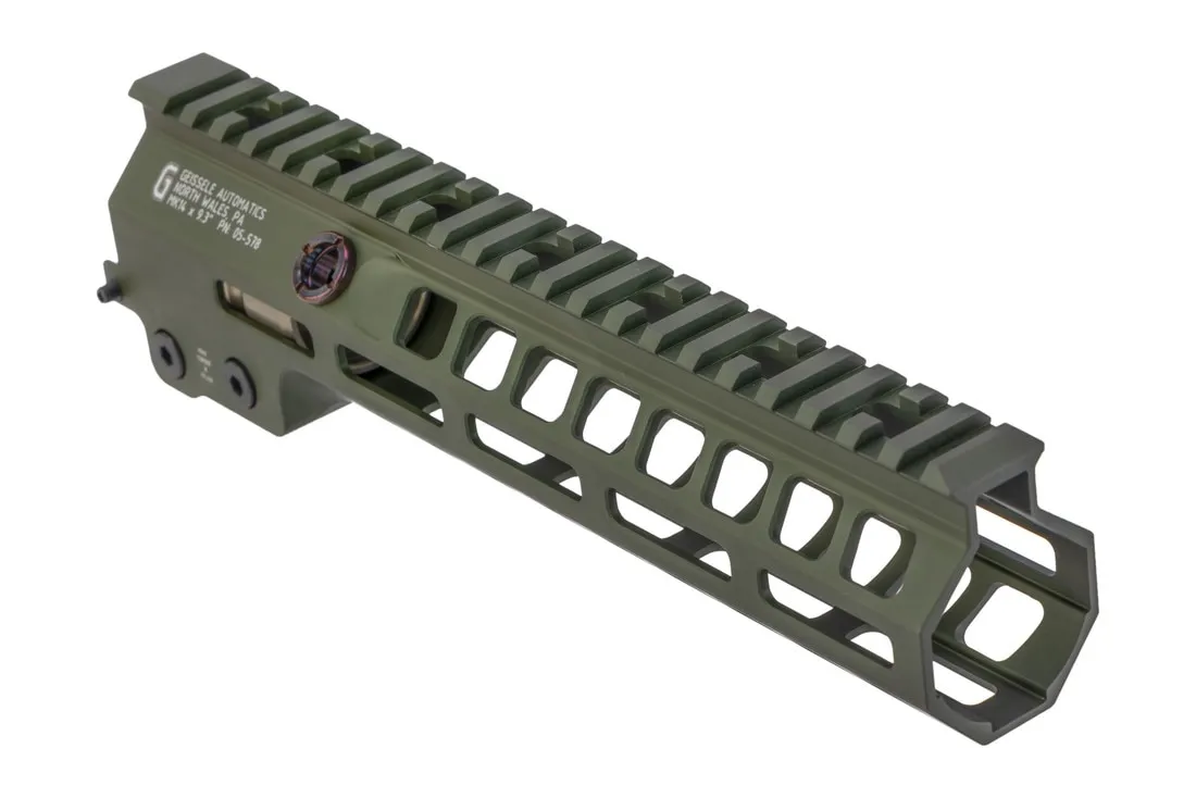 Geissele Automatics Super Modular MK14 Rail AR-15 Handguard - M-LOK - ODG - 9.3"
