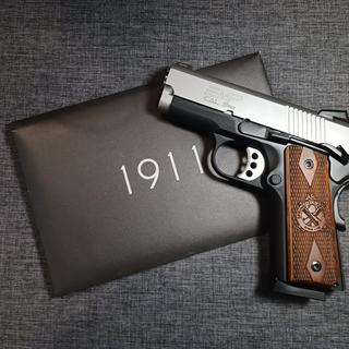 Springfield Armory 1911 EMP 9mm Luger 3in Black/Stainless Pistol - 9+1 Rounds - California Compliant — image 2